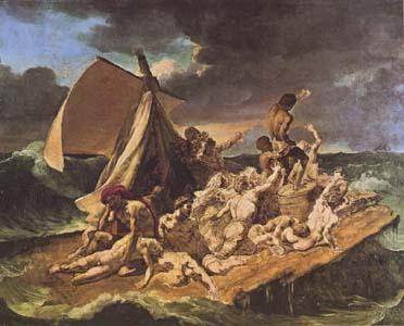 The Raft of the Medusa (sketch) (mk09), Theodore   Gericault